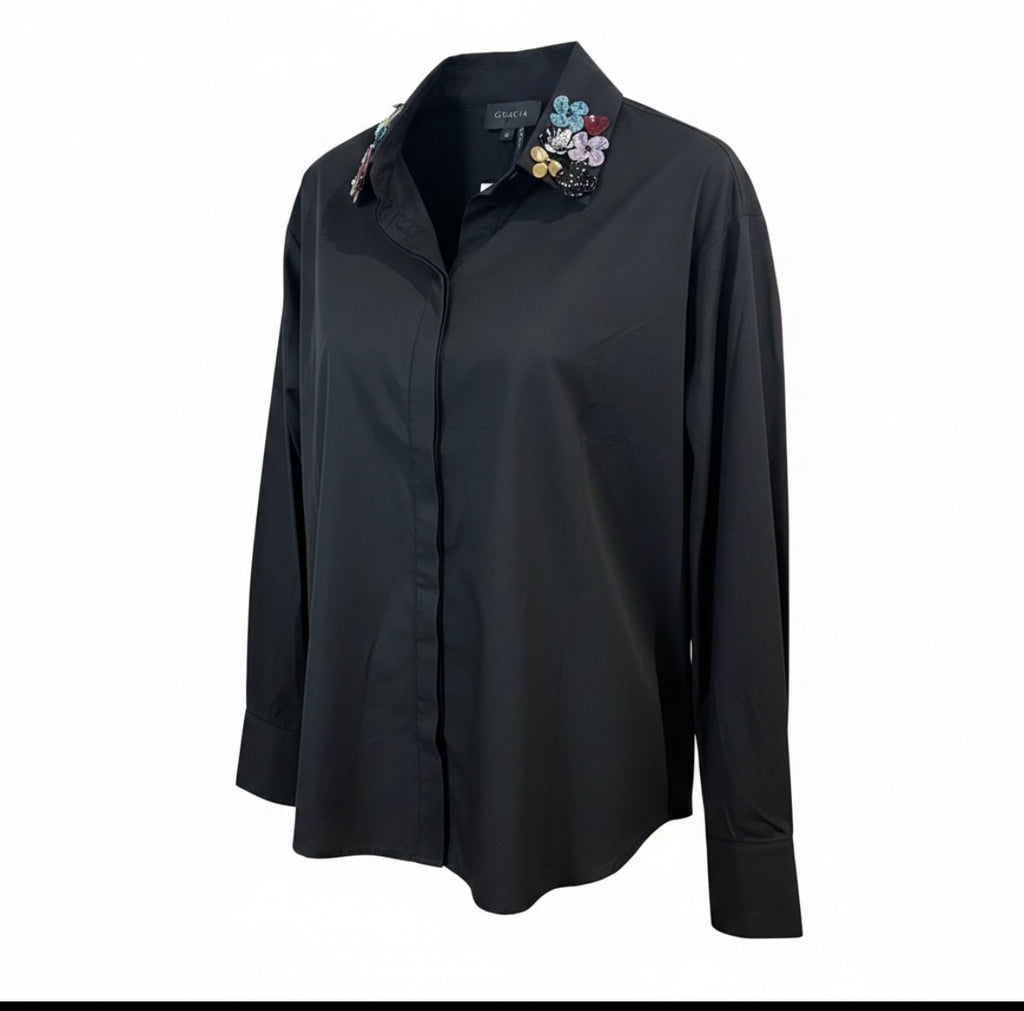 Gracia button down blouse