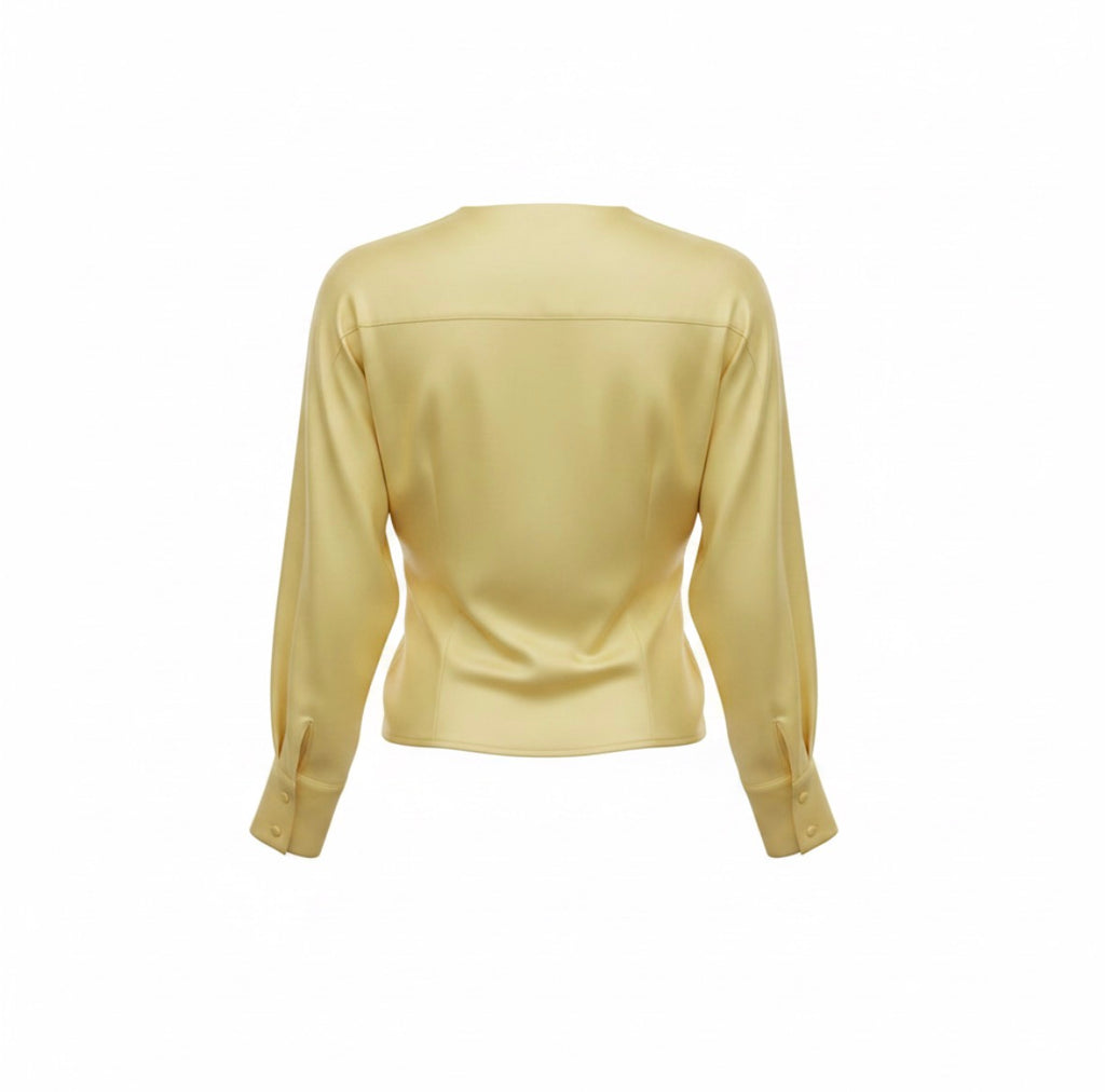 Diomi-Yellow Blouse