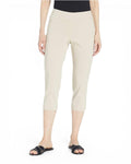 Krazy Larry P511 Pull-On Capri Pants - Stone