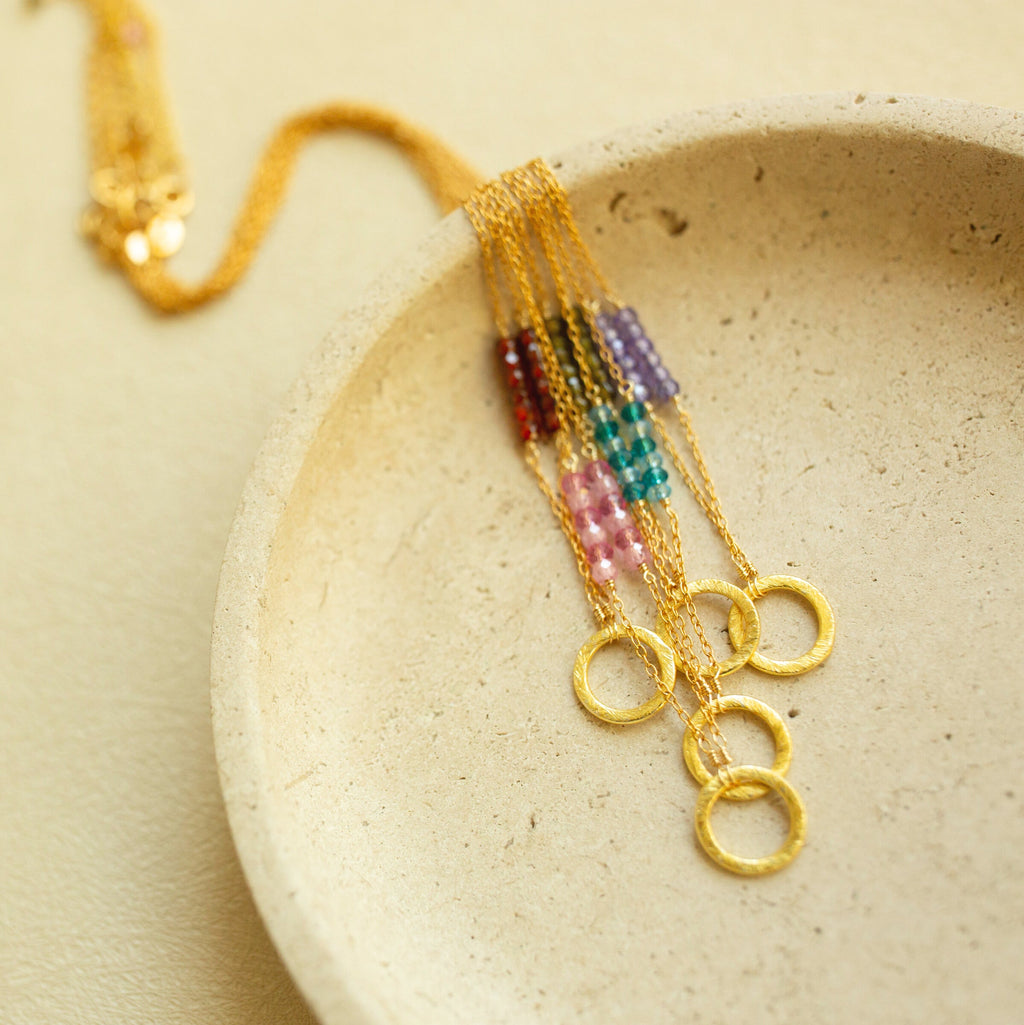 Rainbow Solara Necklace