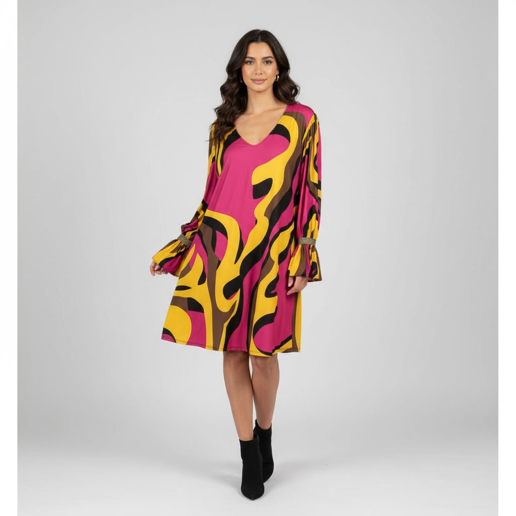 Julian Chang-Swing Dress