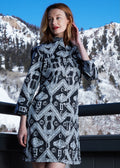 Sag Harbor Dress Black with Buckles