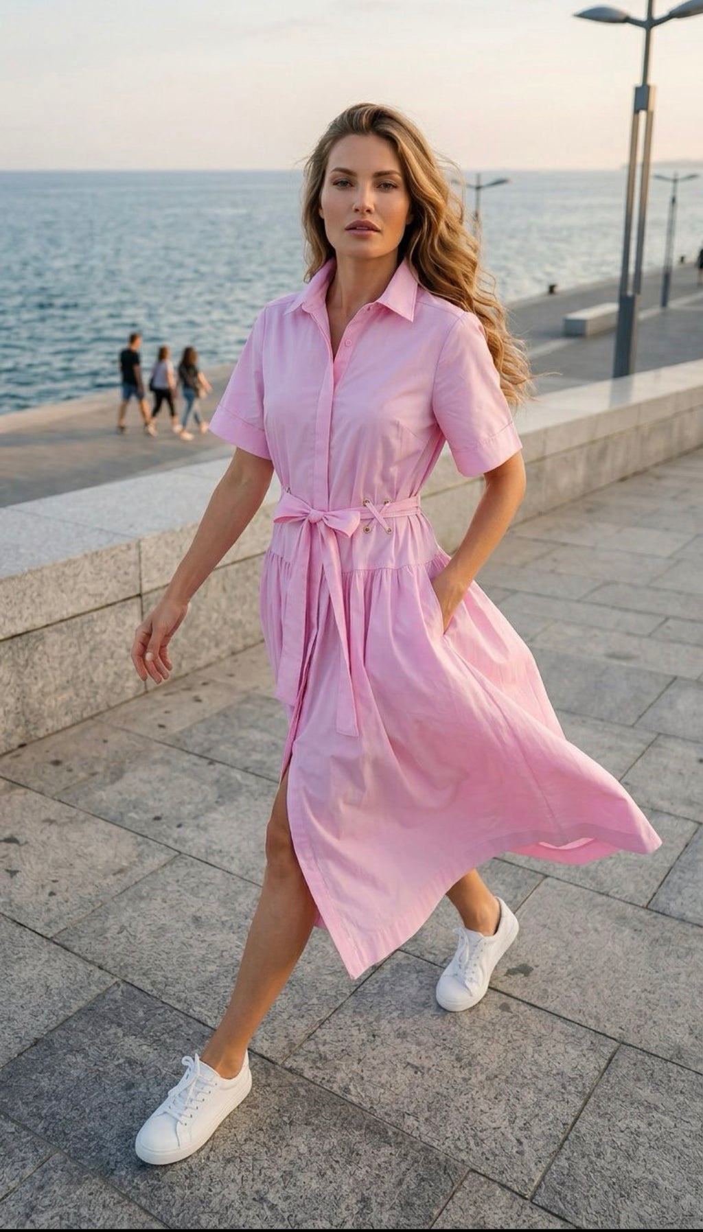 Exetera-Pink Dress