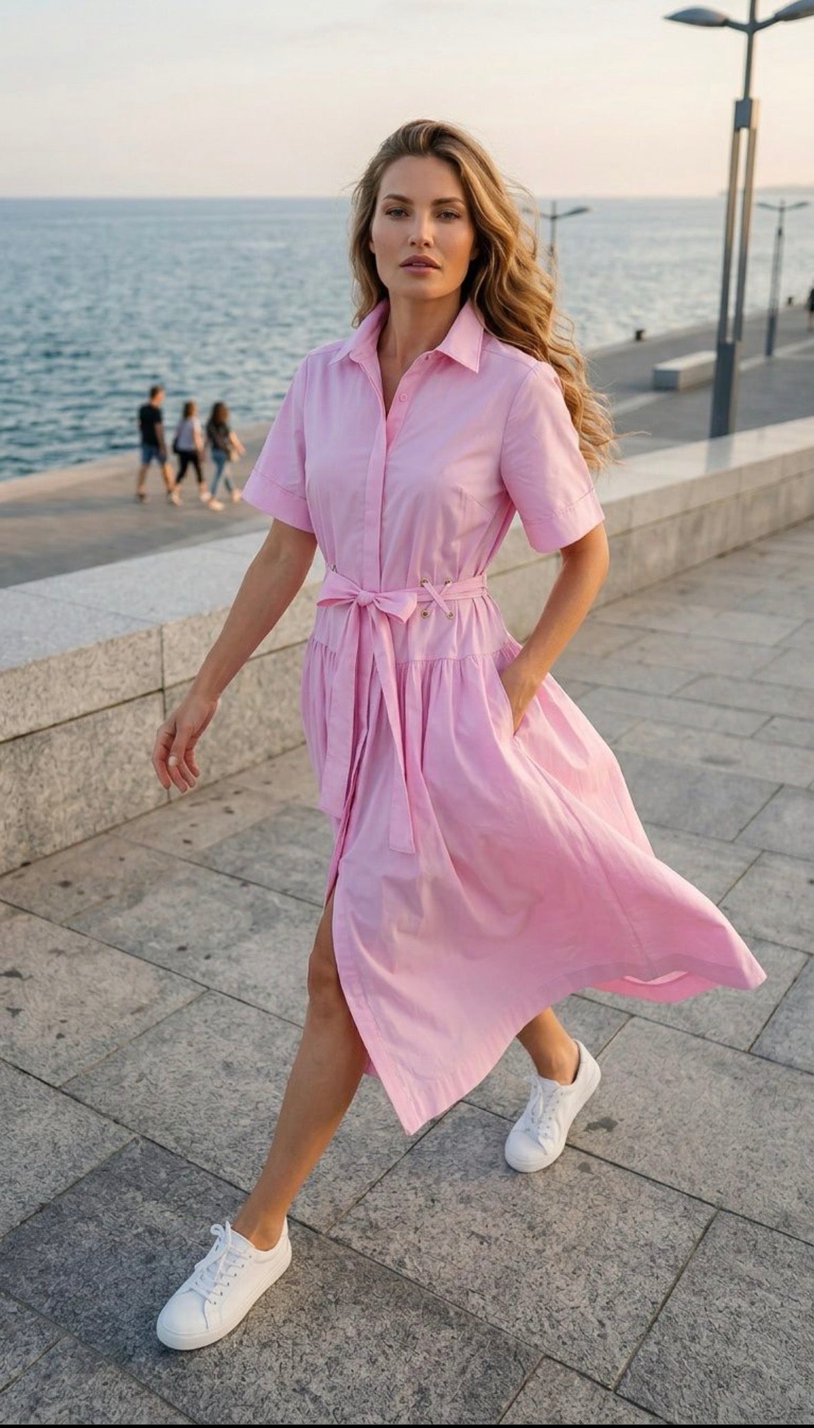Exetera-Pink Dress