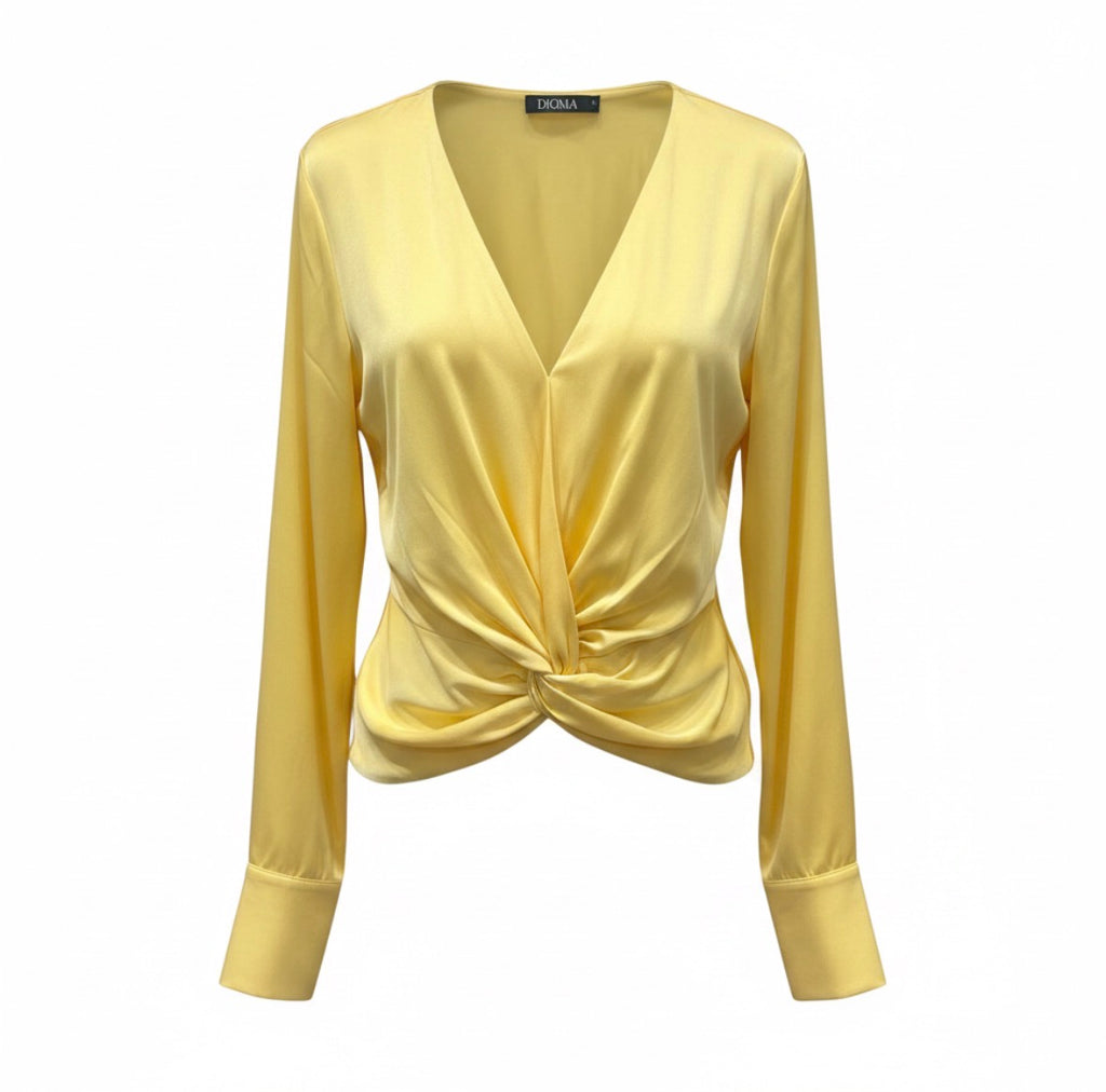 Diomi-Yellow Blouse
