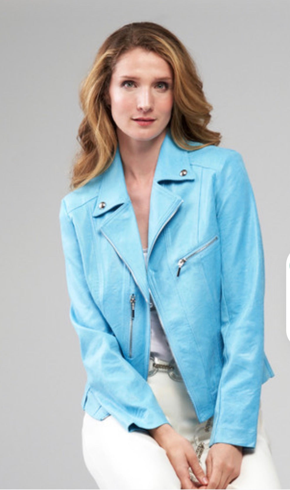 Sarah Vegan Leather Jacket
