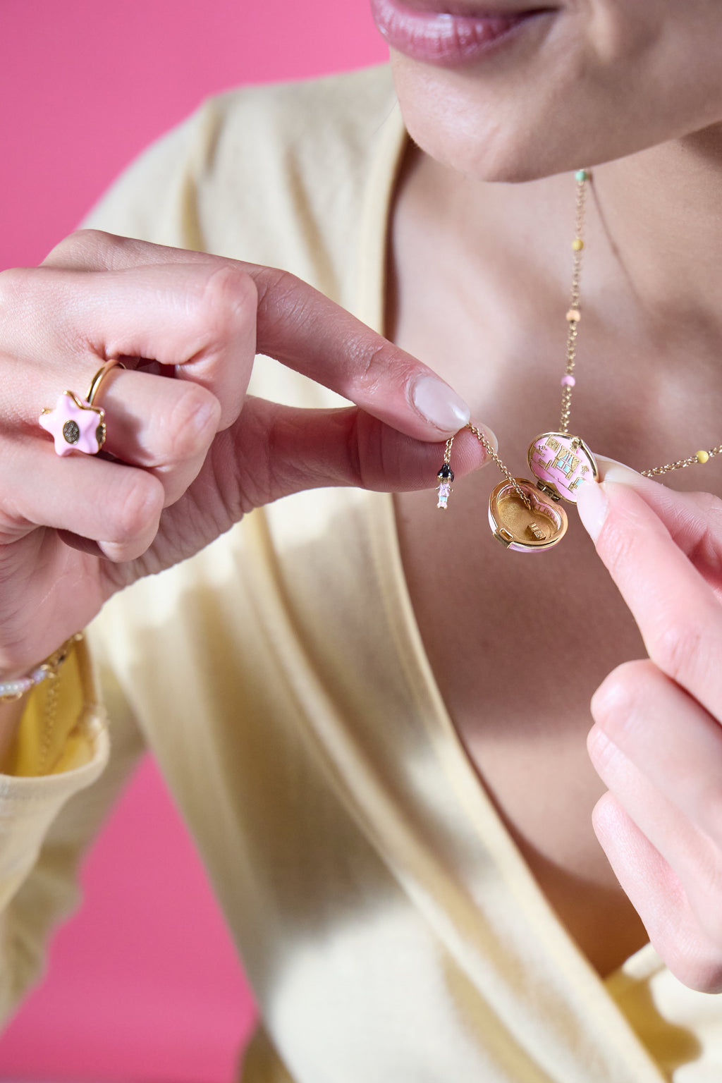Polly Pocket™ House Locket Necklace