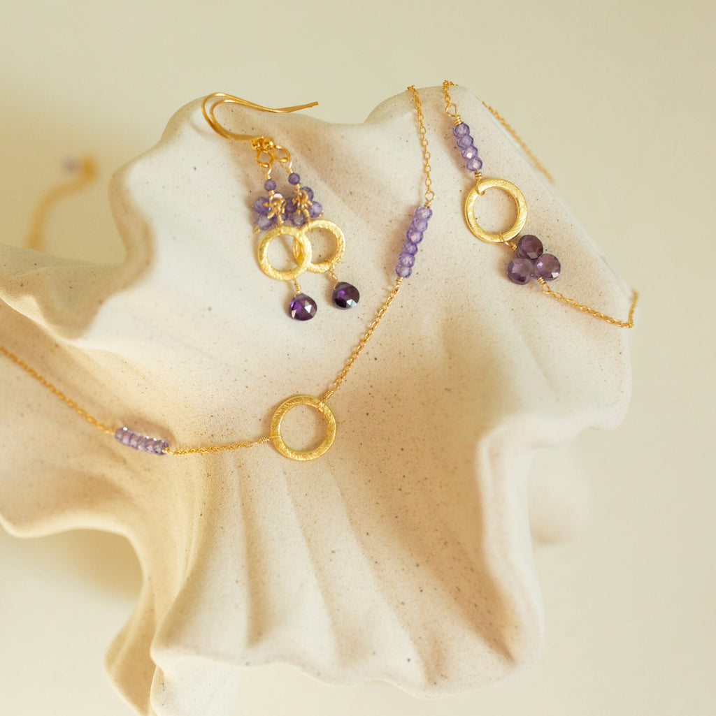 Amethyst Solara Bracelet