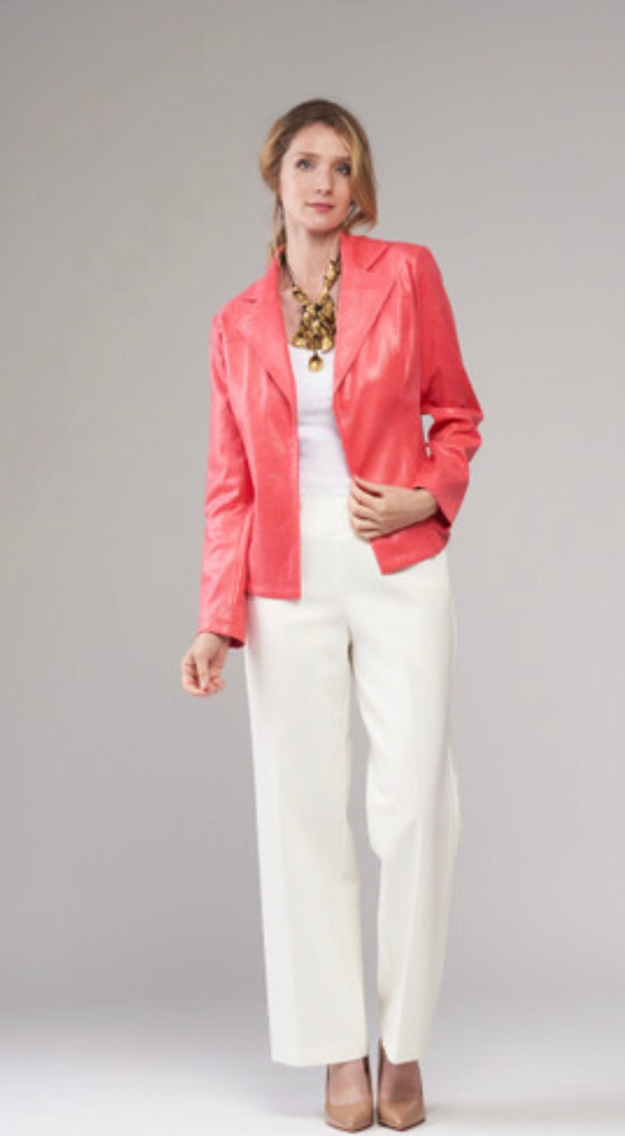Evelyn Vegan Leather Jacket