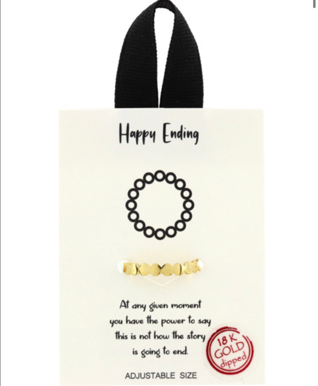 Positivity Adjustable Ring

Happy Ending Ring