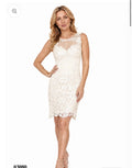 Knee Length Lace Detailed Dress