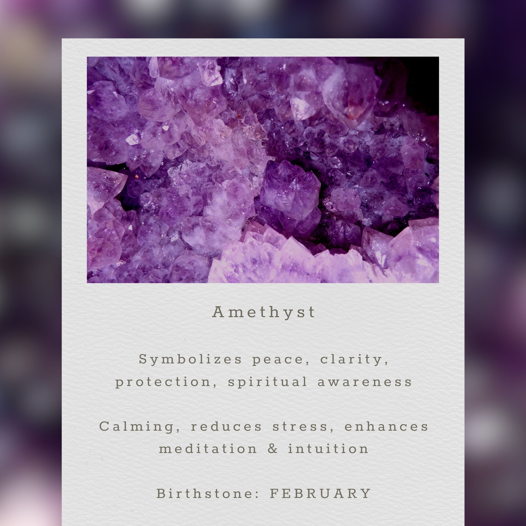 Amethyst Solara Bracelet