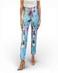 Krazy Larry P507 Pull on Pant - Grey Watercolor