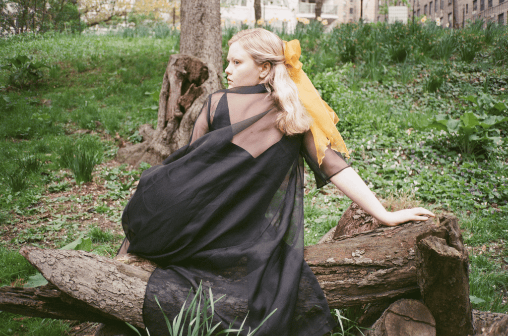 Theodora Midi Silk Bias Slip