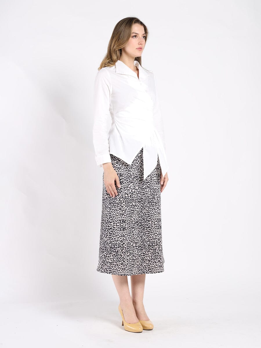 Asymmetrical Long Sleeve Top