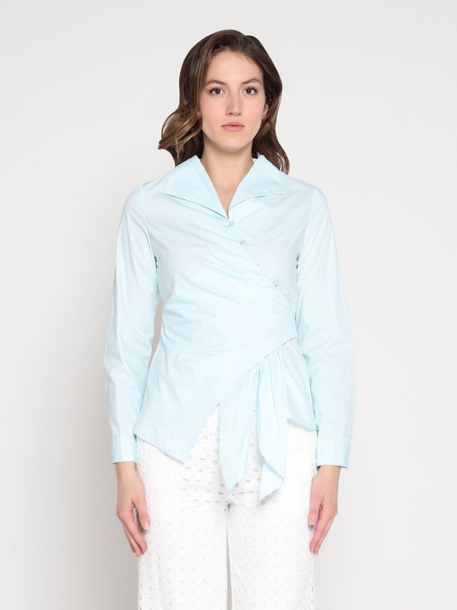 Asymmetrical Long Sleeve Top