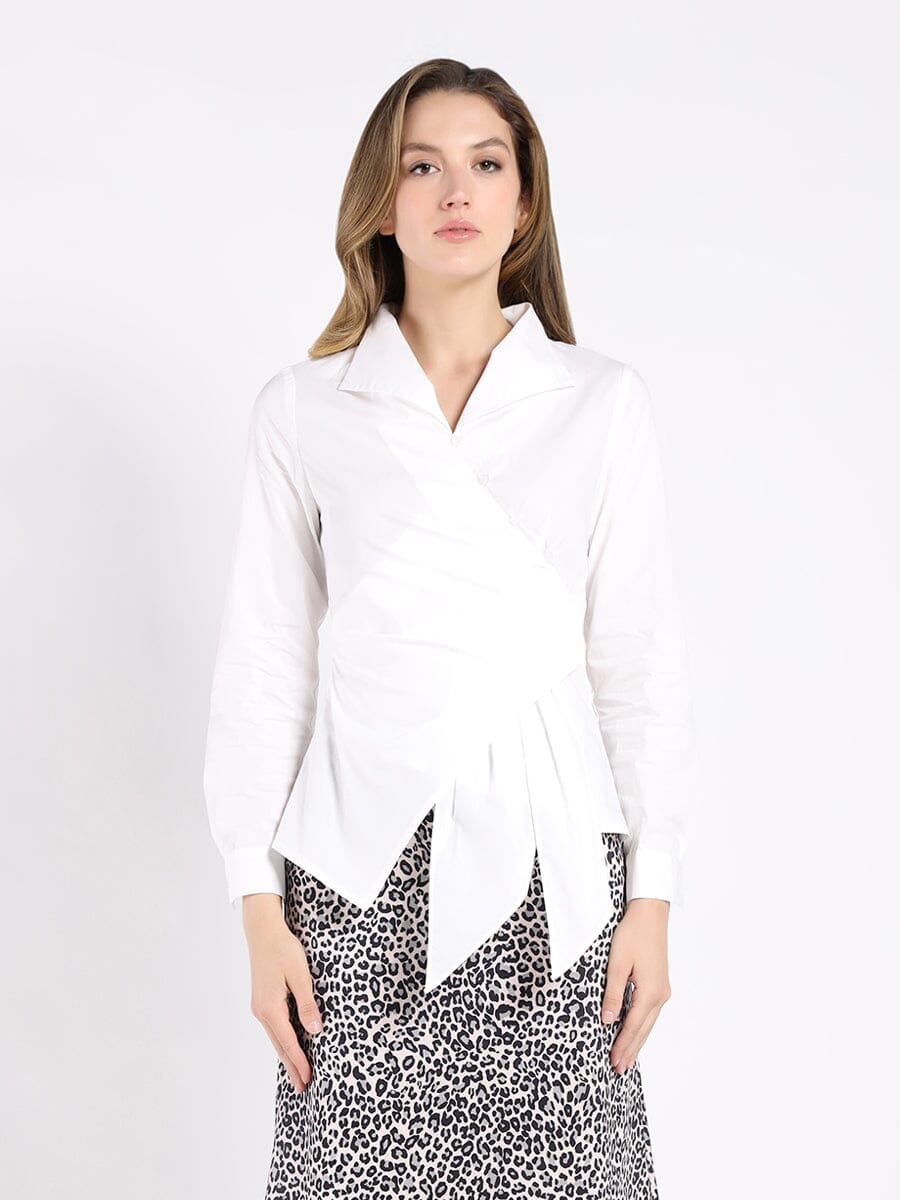 Asymmetrical Long Sleeve Top