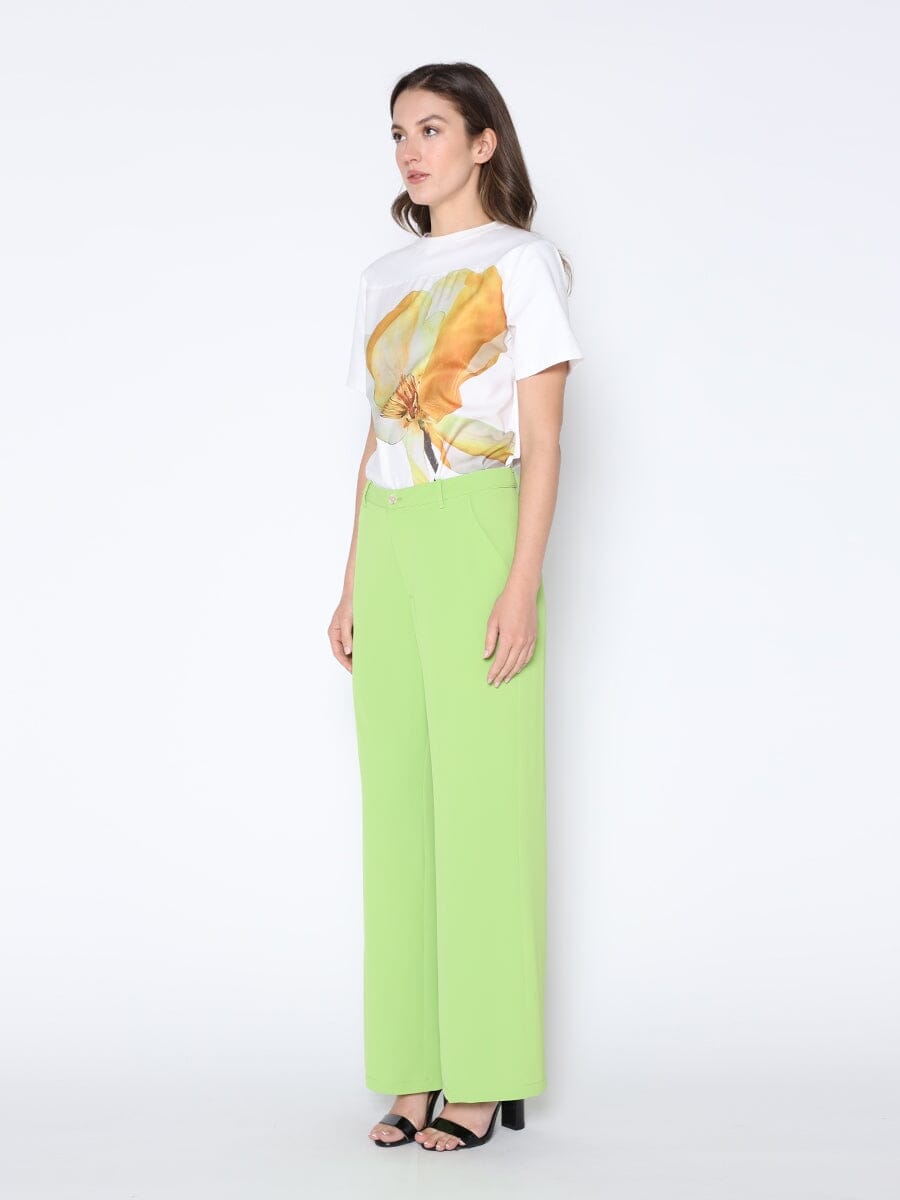 Flower Print Design T-Shirt