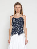 Gracia Fashion Women's Front Tie Design Strape Top