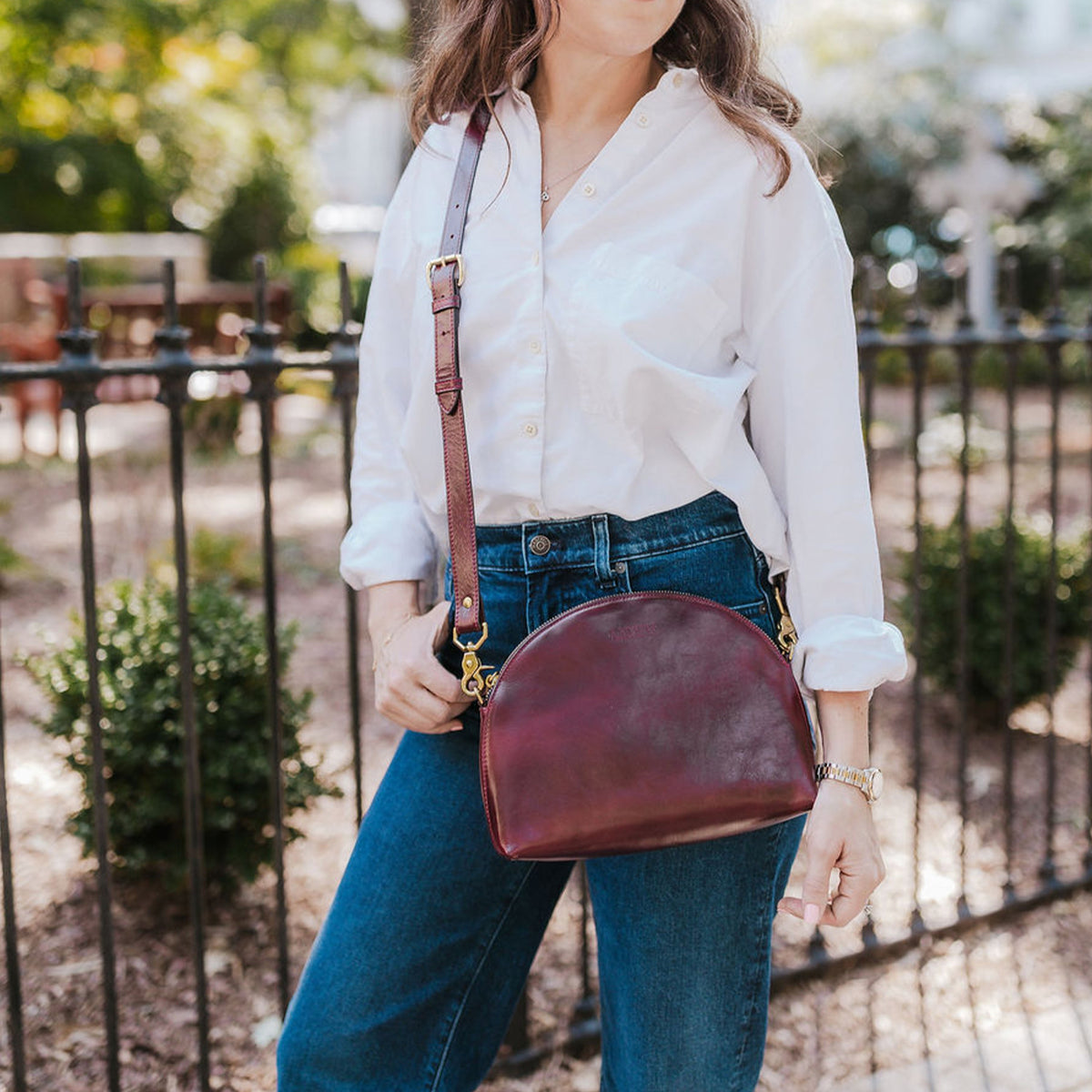 Hopper  | Cherry Leather