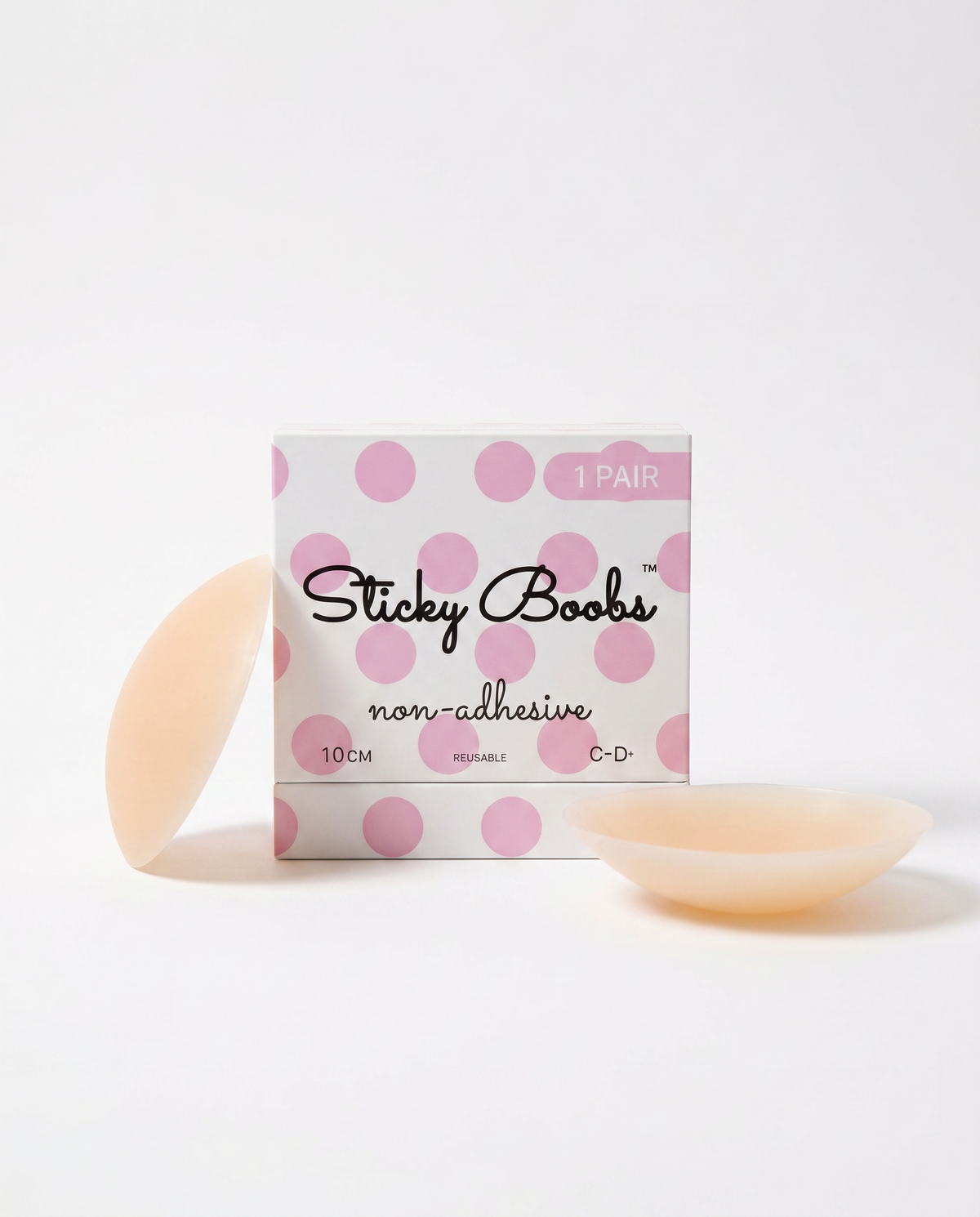 Sticky Boobs Non-Adhesive Silicone Nipple Covers – Reusable, No Glue
