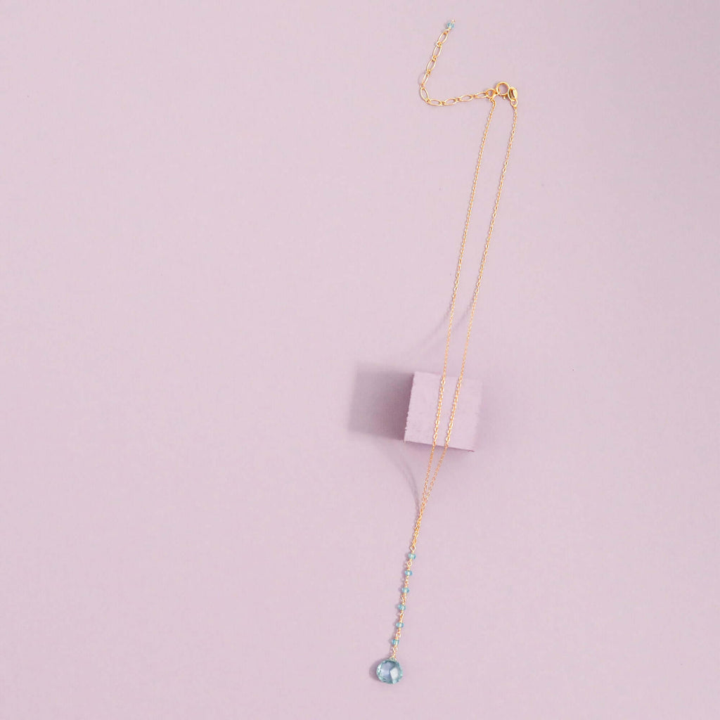 Green Amethyst Mini Yoga Pendant