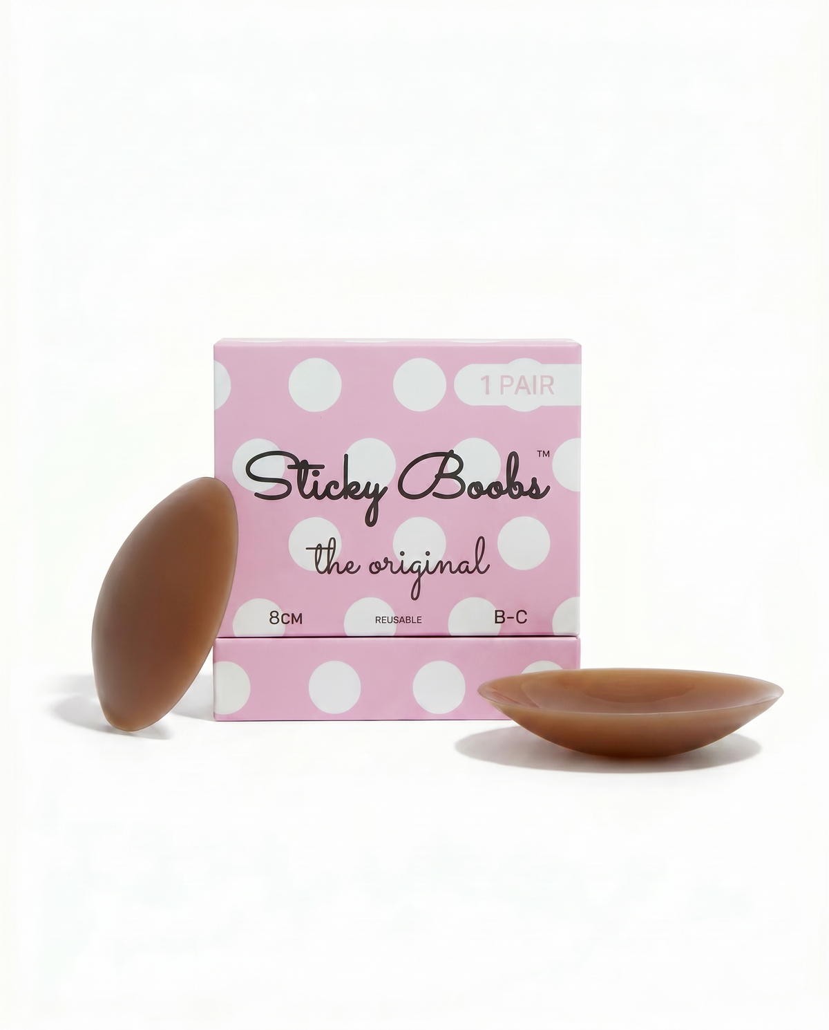The Original Sticky Boobs – Adhesive Silicone Nipple Covers