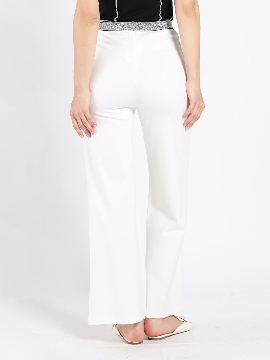 Gracia Fashion Women's Spangle Detail on The Waist Pants