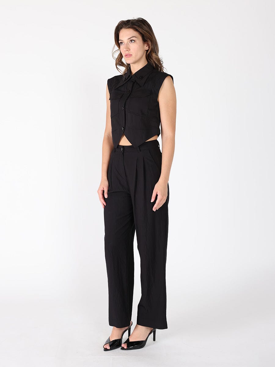 Straight Fit Casual Pants
