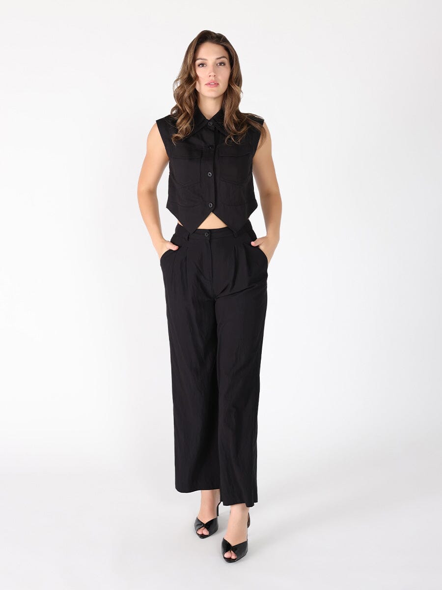 Straight Fit Casual Pants