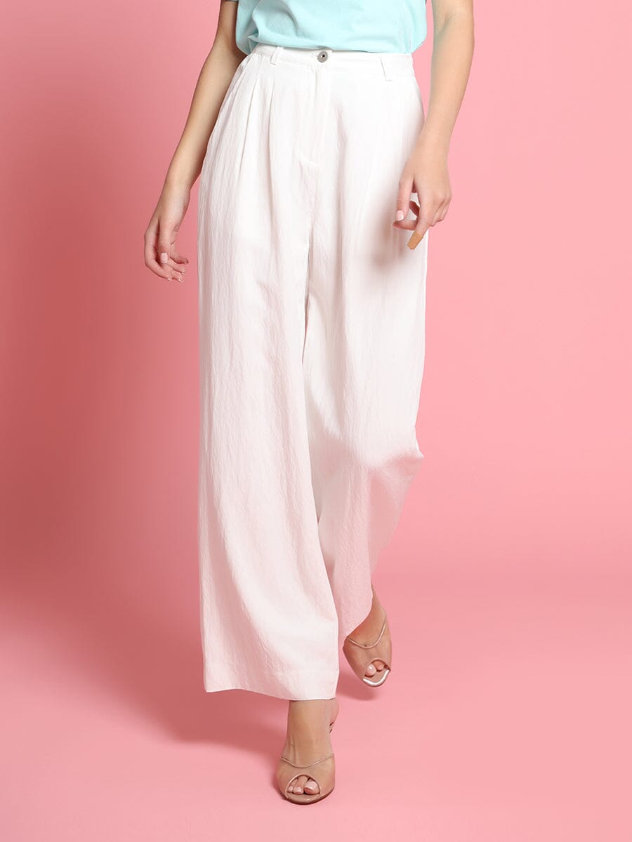 Straight Fit Casual Pants