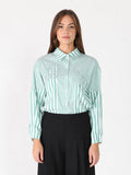 Stripped floral shirt