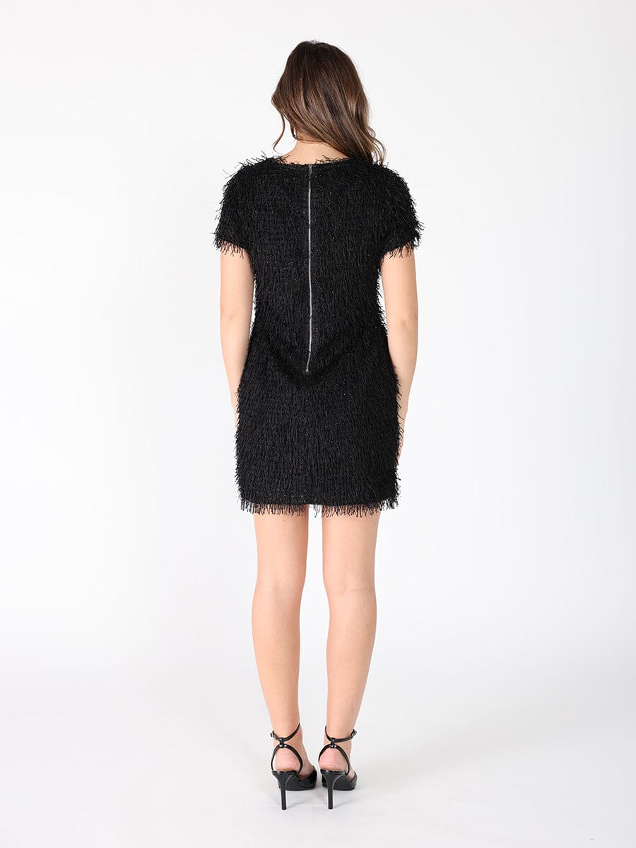 Tinsel Fringe Style mini dress