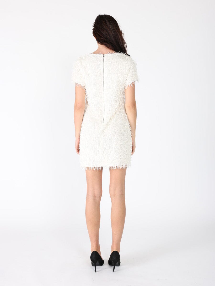Tinsel Fringe Style mini dress