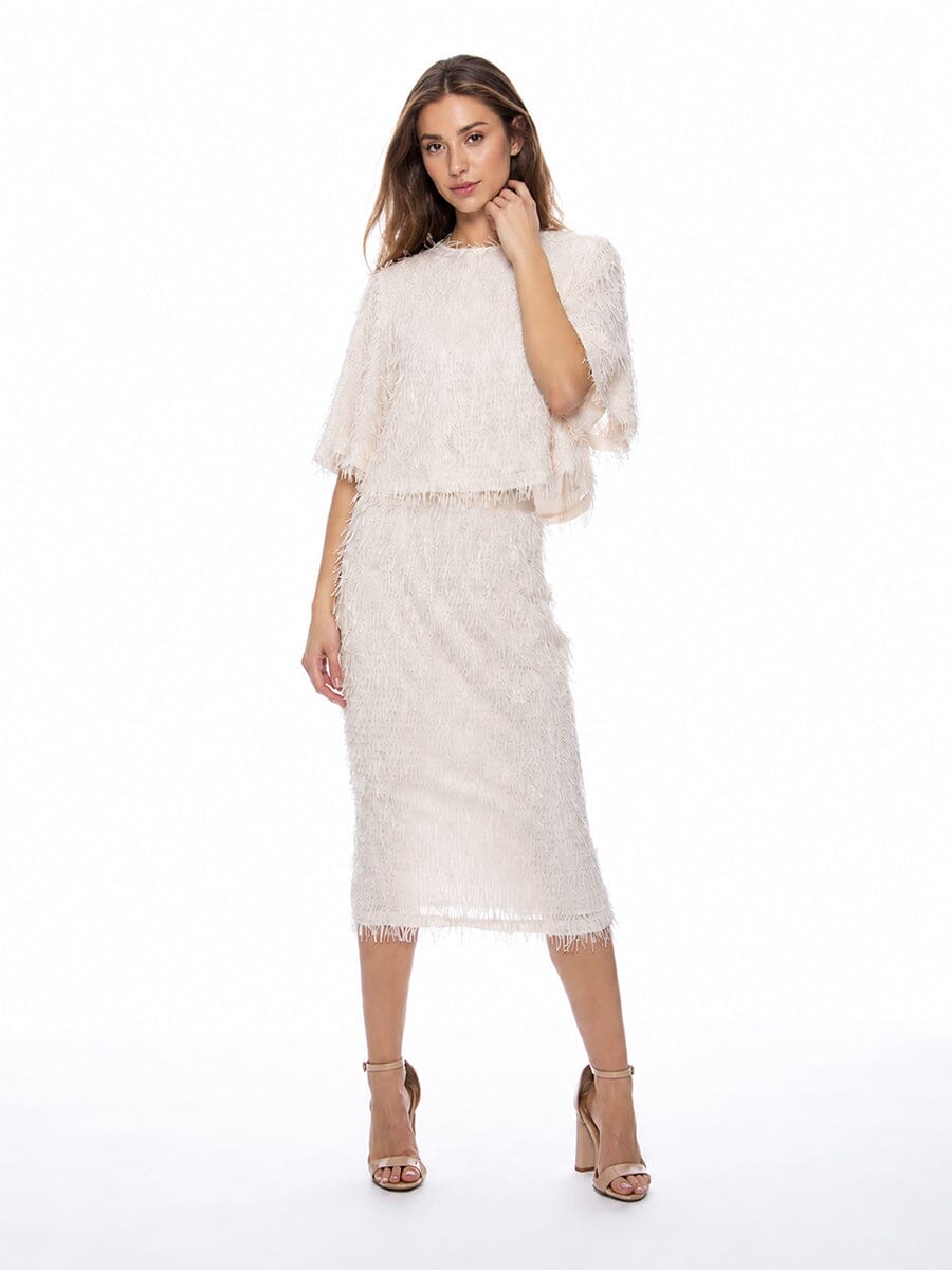 Tinsel Style Pencil Skirt